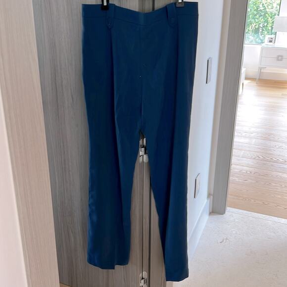 NWOT REVOLVE & MINIMALIST lovers COMMENSE dusty blue dress pants M - Picture 9 of 13